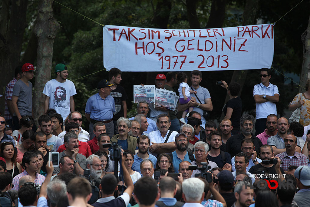 Taksim Dayanışması; Gezi Parkı Basın Açıklaması 4