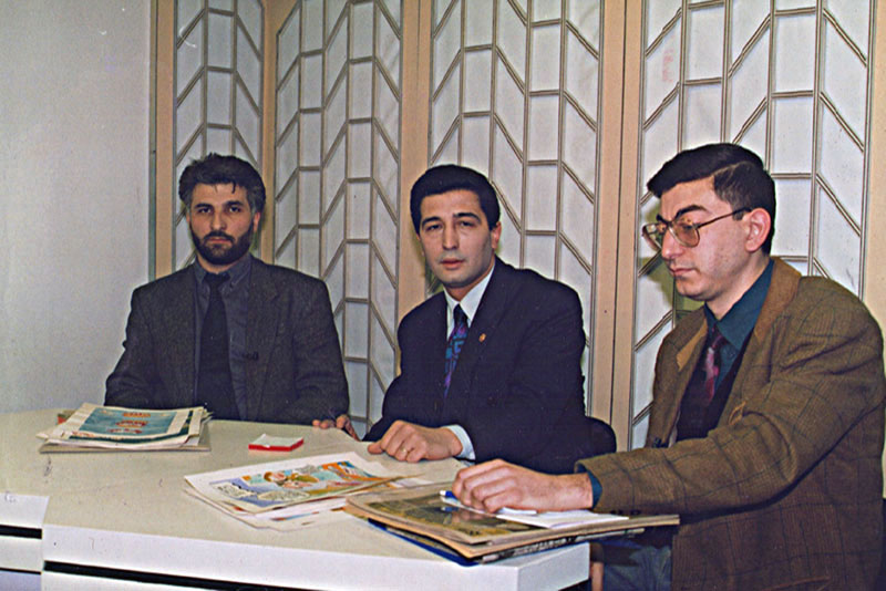 Yalçın Çakır, Karşı Karşıya, Cihan Demirci, Hasan Kaçan, Flash TV, 1993