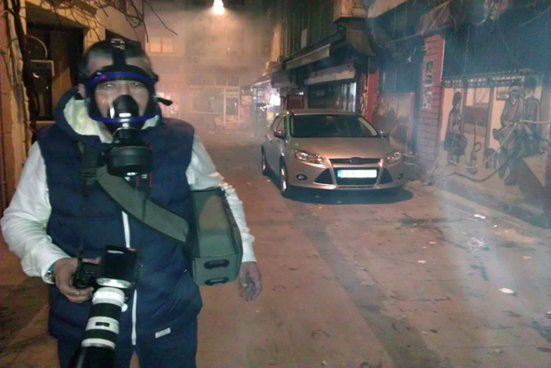 Yalçın Çakır; Gezi Direnişi; Gezi Parkı Eylem; Gaz; istiklal Caddesi 1