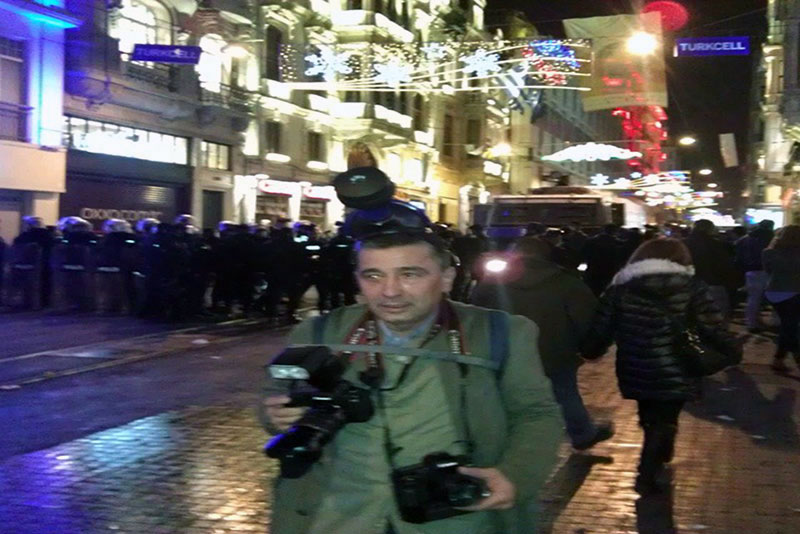 Yalçın Çakır; Gezi Direnişi; Gezi Parkı Eylem; Gaz; istiklal Caddesi 8