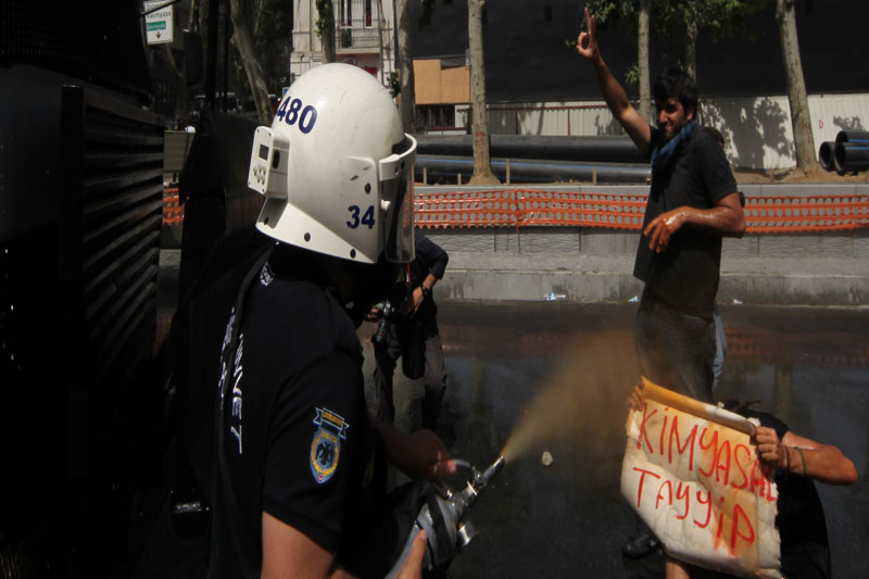 Fotoğraf: Yalçın Çakır - Taksim, Gezi Park. 31 Mayıs 2013 - 4