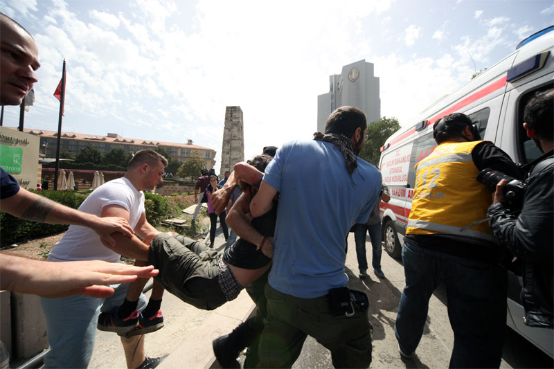 Fotoğraf: Yalçın Çakır - Taksim, Gezi Park. 31 Mayıs 2013 - 5