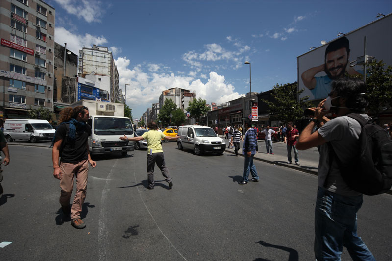 Fotoğraf: Yalçın Çakır - Taksim, Gezi Parkı 01 Haziran 2013; 3