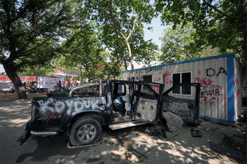 Fotoğraf: Yalçın Çakır - Taksim, Gezi Parkı 05 Haziran 2013; 3