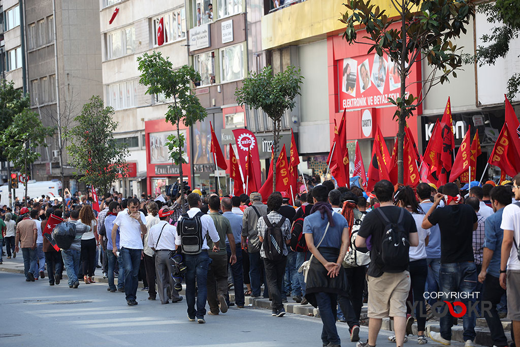 Gezi Parkı; DİSK Eylem 1