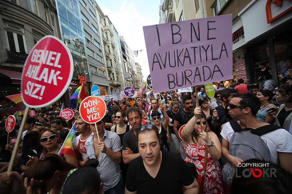 LGBTİ; Eylem; Taksim 7