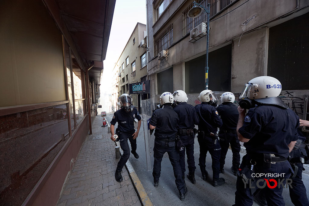 1 Mayıs 2013; Polis Müdahalesi; Gaz Bombası; Harbiye 2