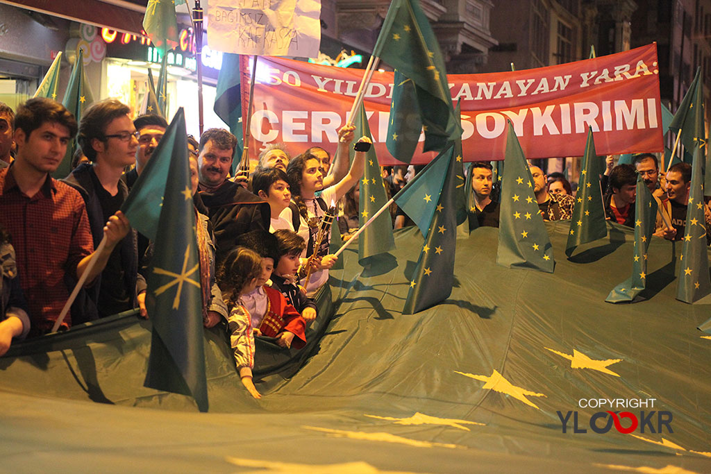 Çerkesler; Soykırım eylemi, Galatasaray 4