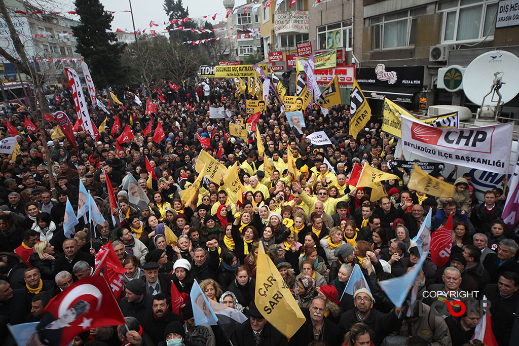 CHP İstanbul Fatih Miting 1