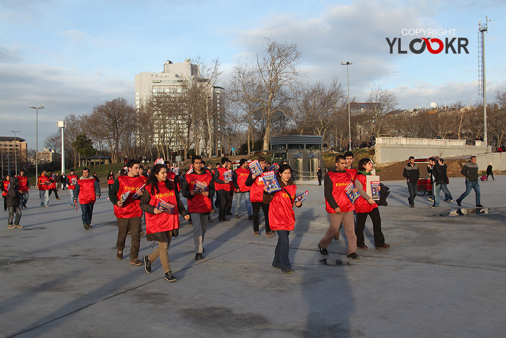 Yürüyüş Dergisi, eylem, Taksim 1