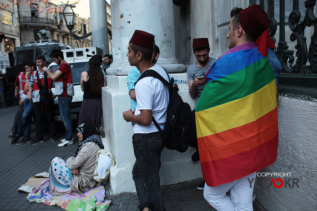 LGBTİ eylem, polis müdahalesi 11