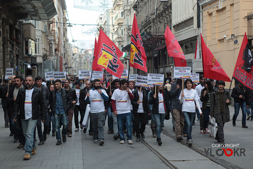 Venezuela Dayanışma Komitesi; Eylem; İstanbul 1