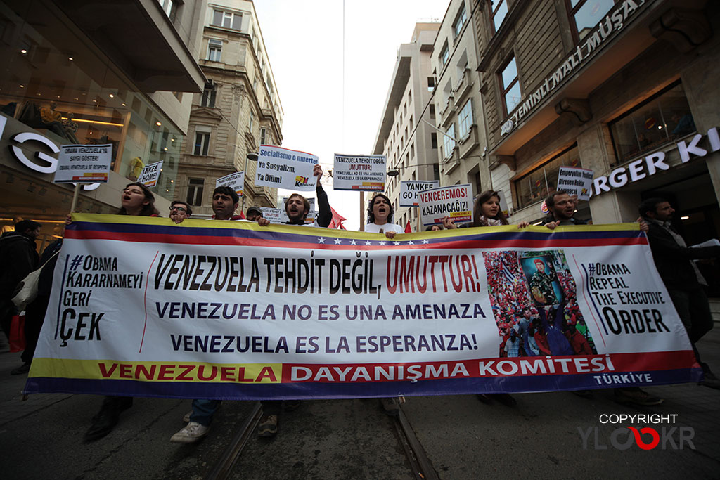 Venezuela Dayanışma Komitesi; Eylem; İstanbul 5