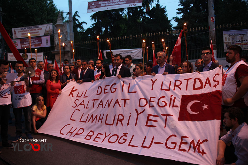 CHP Beyoğlu ilçe, eylem 1