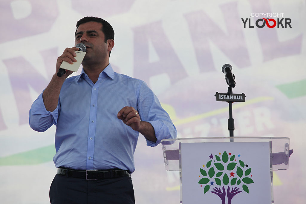 HDP; Büyük İnsanlık Mitingi; İstanbul; Zeytinburnu; Selahattin Demirtaş 2