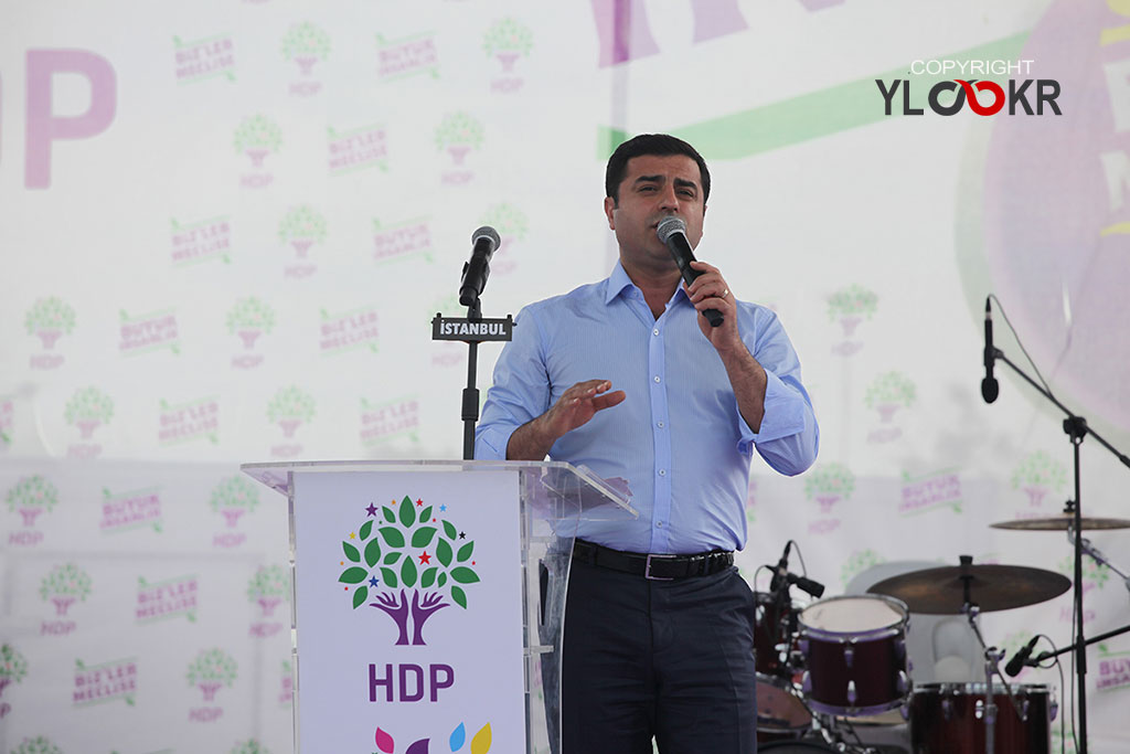 HDP; Büyük İnsanlık Mitingi; İstanbul; Zeytinburnu; Selahattin Demirtaş 3