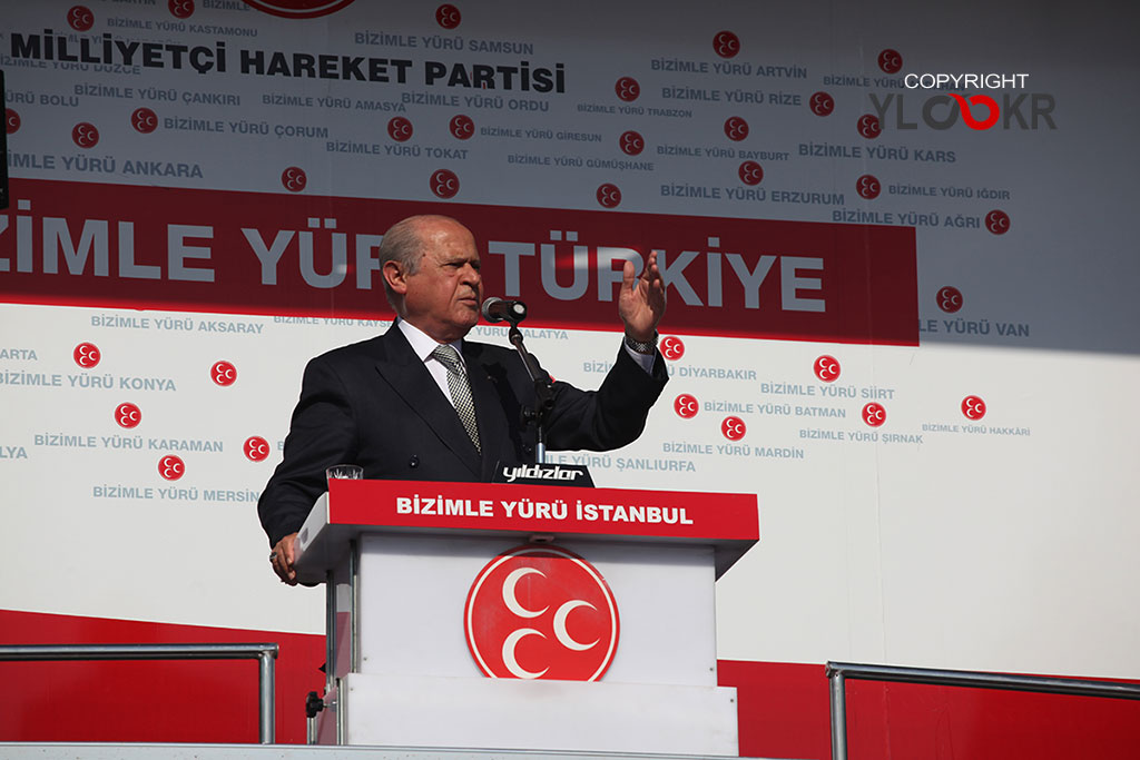 MHP İstanbul Mitingi; Devlet Bahçeli 2