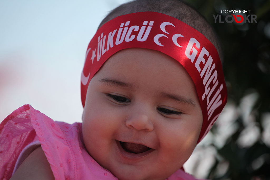 MHP İstanbul Mitingi; Ülkücü bebek