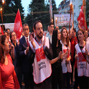 CHP Beyoğlu ilçe eylem
