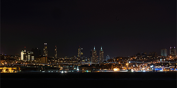 Manzara; İstanbul Gece Fotoğrafı