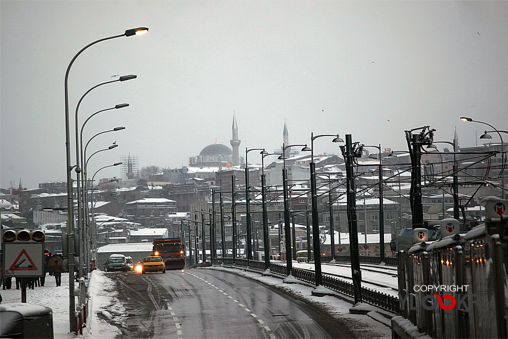 Eminönü, Kar, Kış