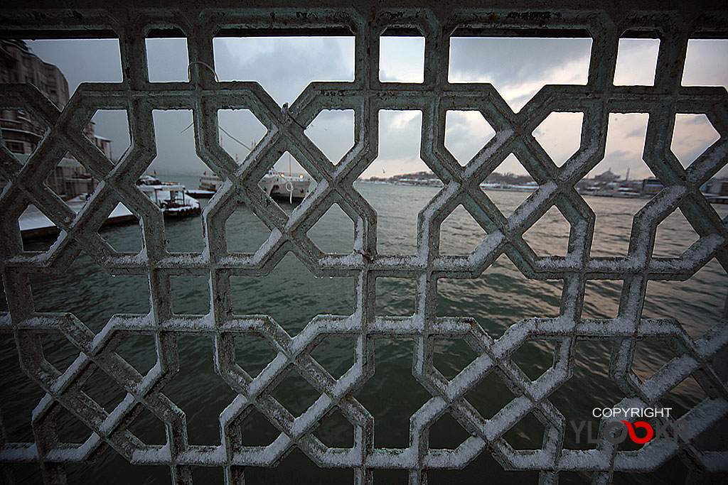 Galata Köprüsü, Kar, Kış 5