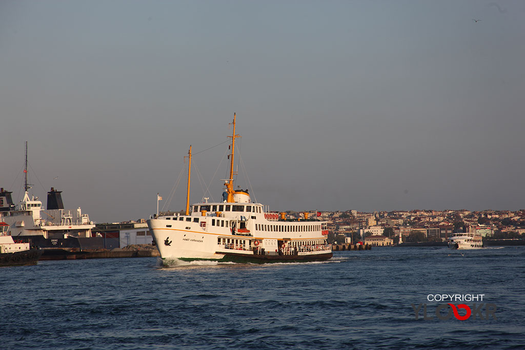 Şehir Hatları Vapuru, İstanbul Boğazı