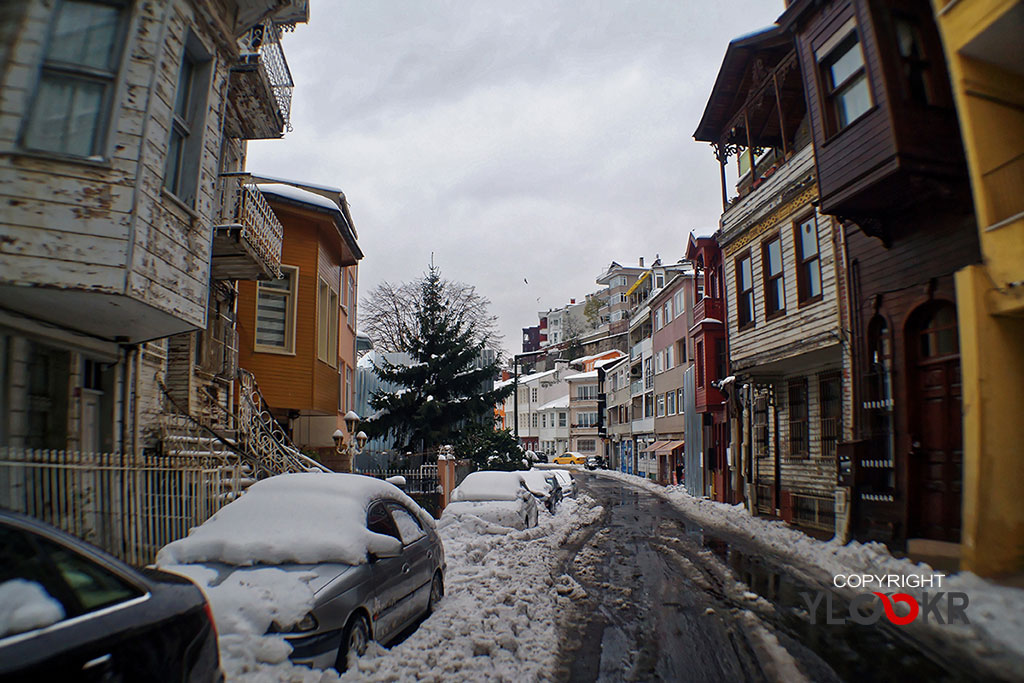 İstanbul kar manzarası; İstanbul kar yağışı; Sarıyer