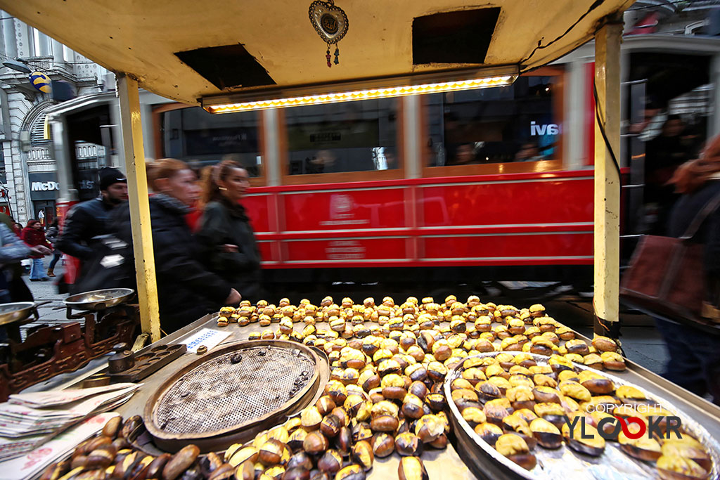 Kestaneci; Nostaljik Tramvay; İstiklal Caddesi