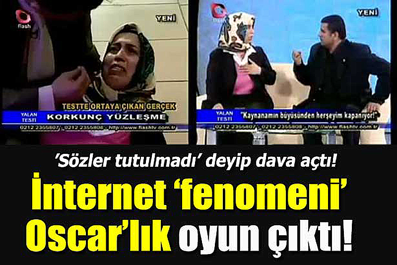 Sabah Gazetesi; İnternet fenomeni Oscar'lık oyun çıktı