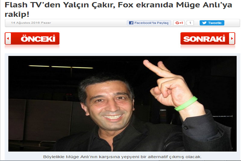 Flash TV’den Yalçın Çakır, Fox ekranıda Müge Anlı’ya rakip! 3