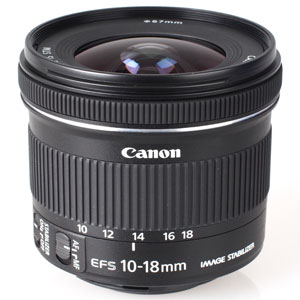 Canon EF-S 10-18mm f/4.5-5.6 IS STM